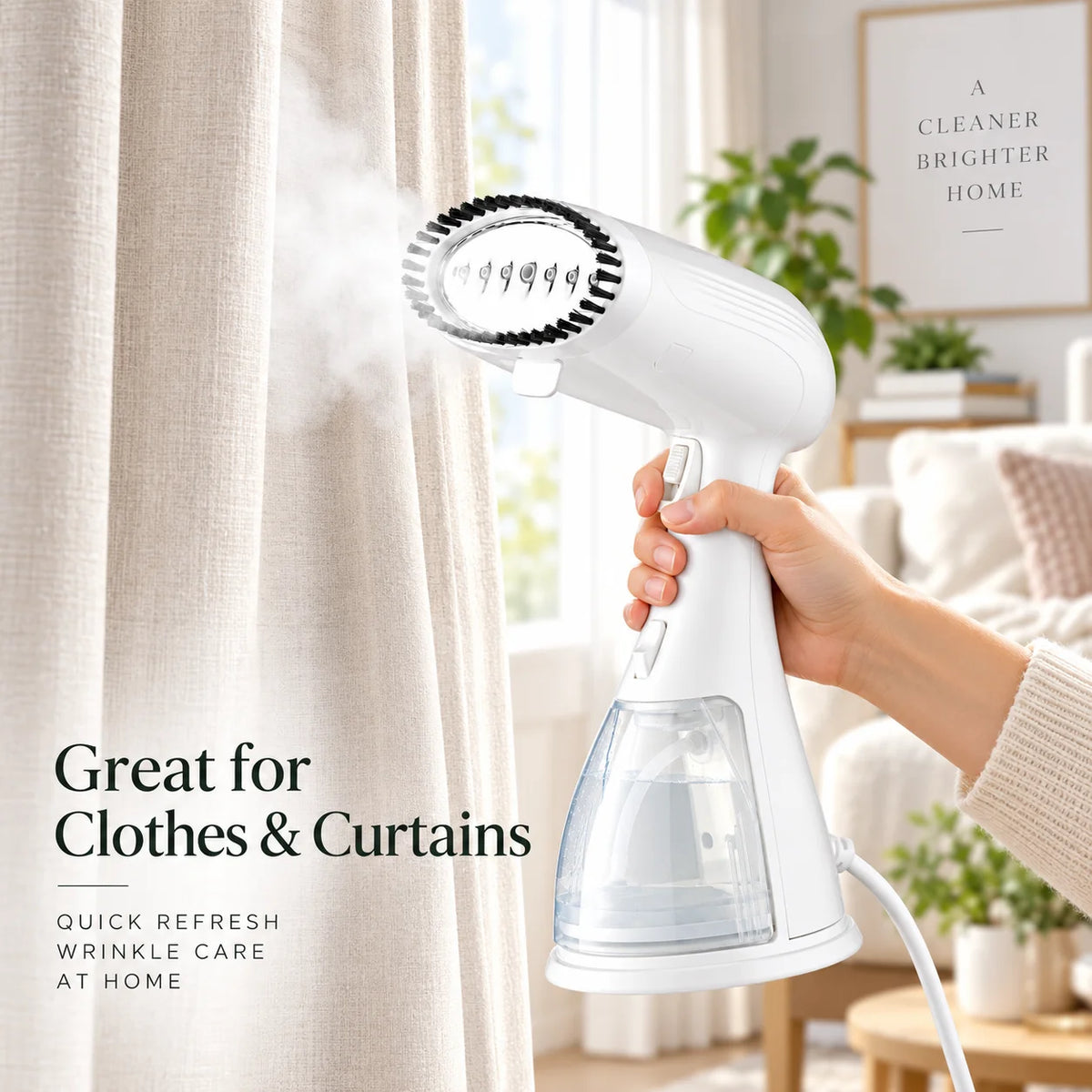 Garment Steamer for Clothes 15-Second Heat-Up Handheld Steam Iron  for Business Trips and Travel  Best Seller