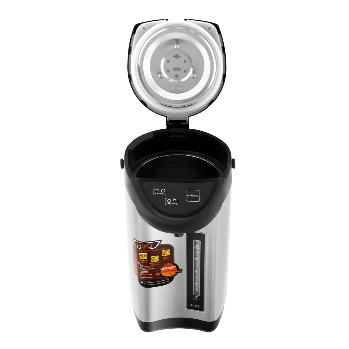 Electric Kettle, 4L 110V Stainless Steel Electric Water Boiler Kettle with 750W Fast Heating, 24-Hour Keep Warm