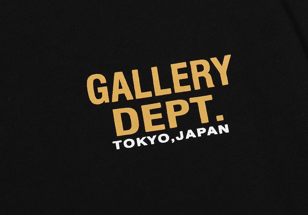 Free shipping New GALLERY DEPT Printed with Washed Oversized 100% cotton Men Women T-shirts Y2K Fashion streetwear