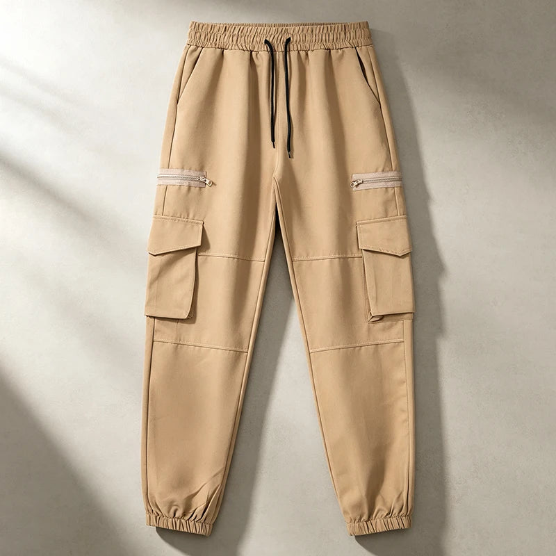 Pantalon cargo jogger multi-poches homme